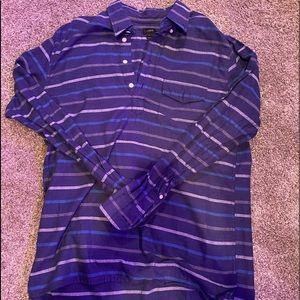 stripped j-crew polo